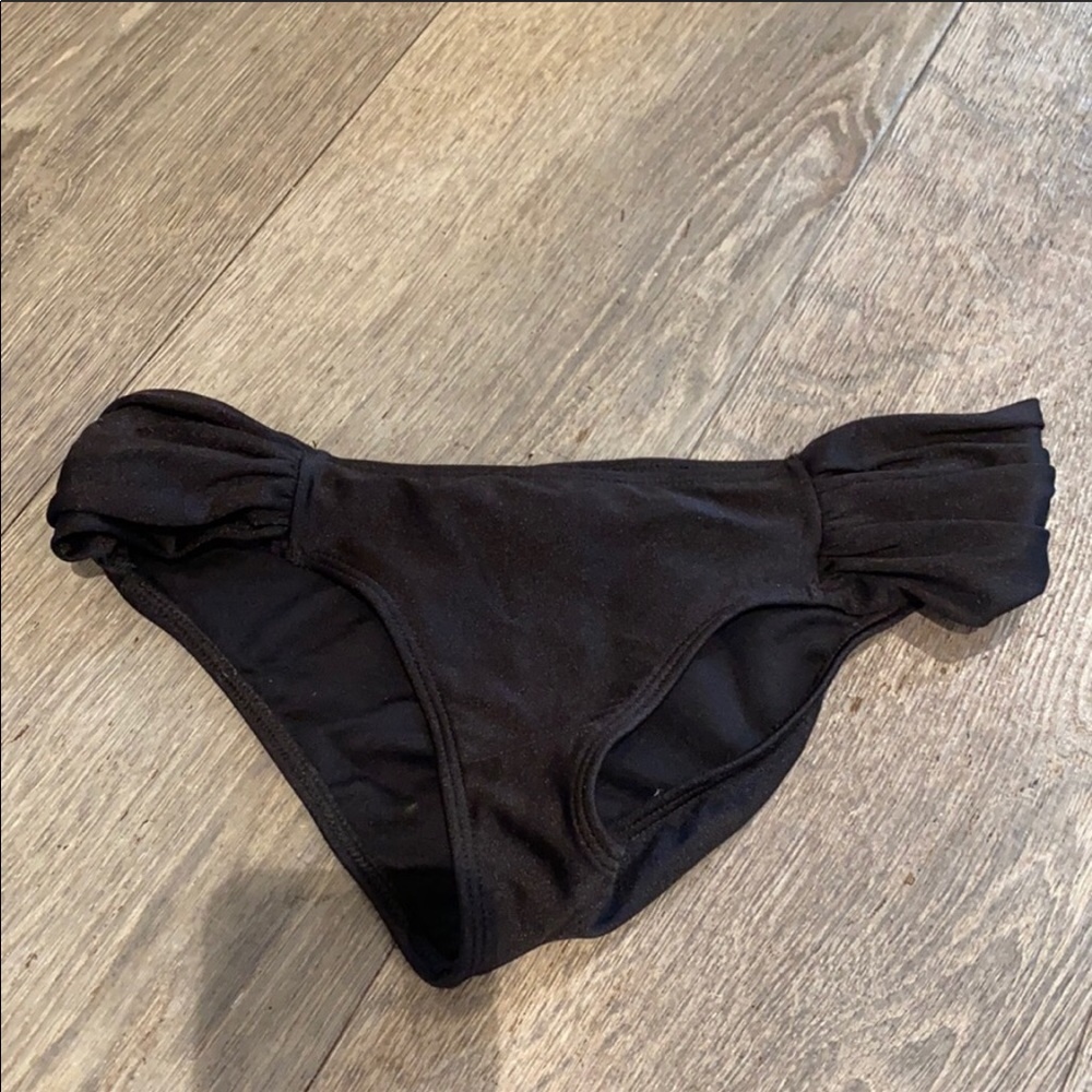 Luli Fuma Black Bikini Bottoms